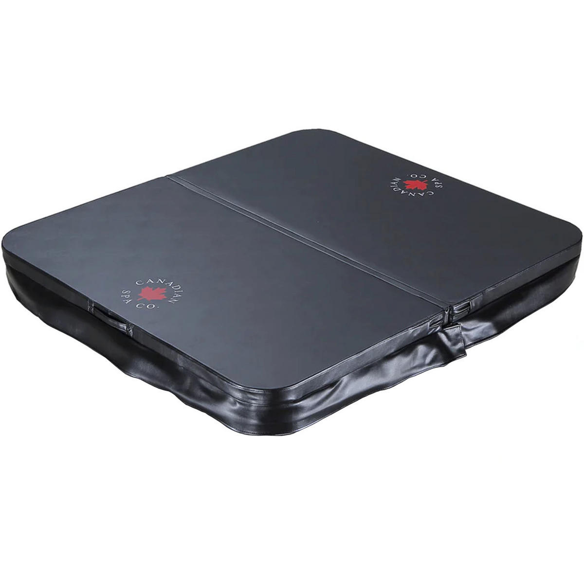 WHIRLPOOL ISOLIERABDECKUNG Manitoba/Gander schwarze Whirlpool Abdeckung - Schwarz, Leder (152/170cm) - Canadian Spa Company