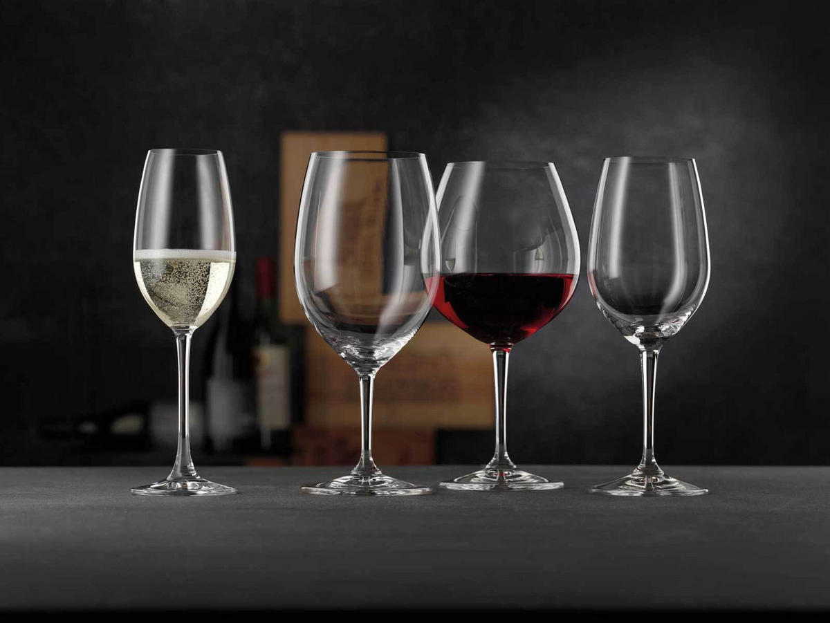 BORDEAUXGLÄSER ViVino transparent 610 ml 4er Set - Transparent, Glas (0.61L) - Nachtmann