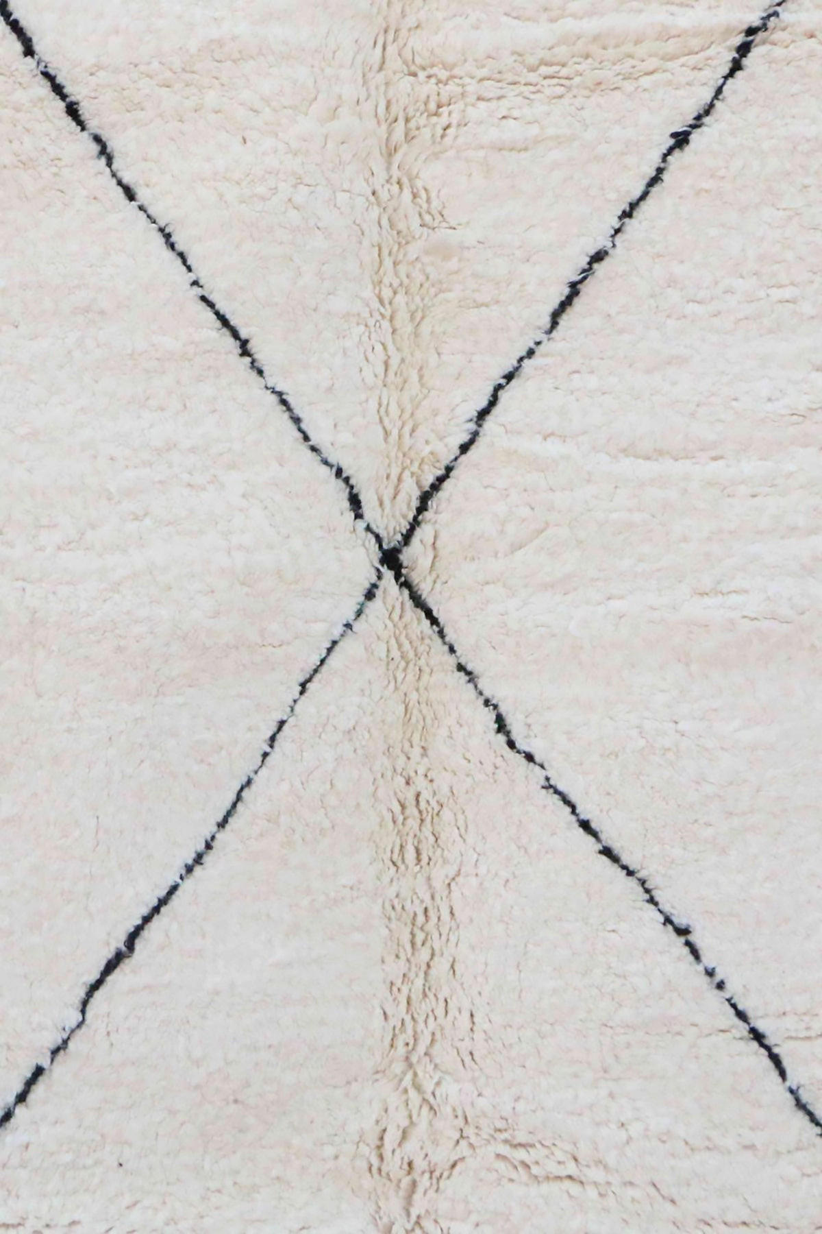 BERBERTEPPICH aus Marokko aus reiner Wolle 200x 300 cm - Beige, Naturmaterialien (200/300cm) - AFK Living