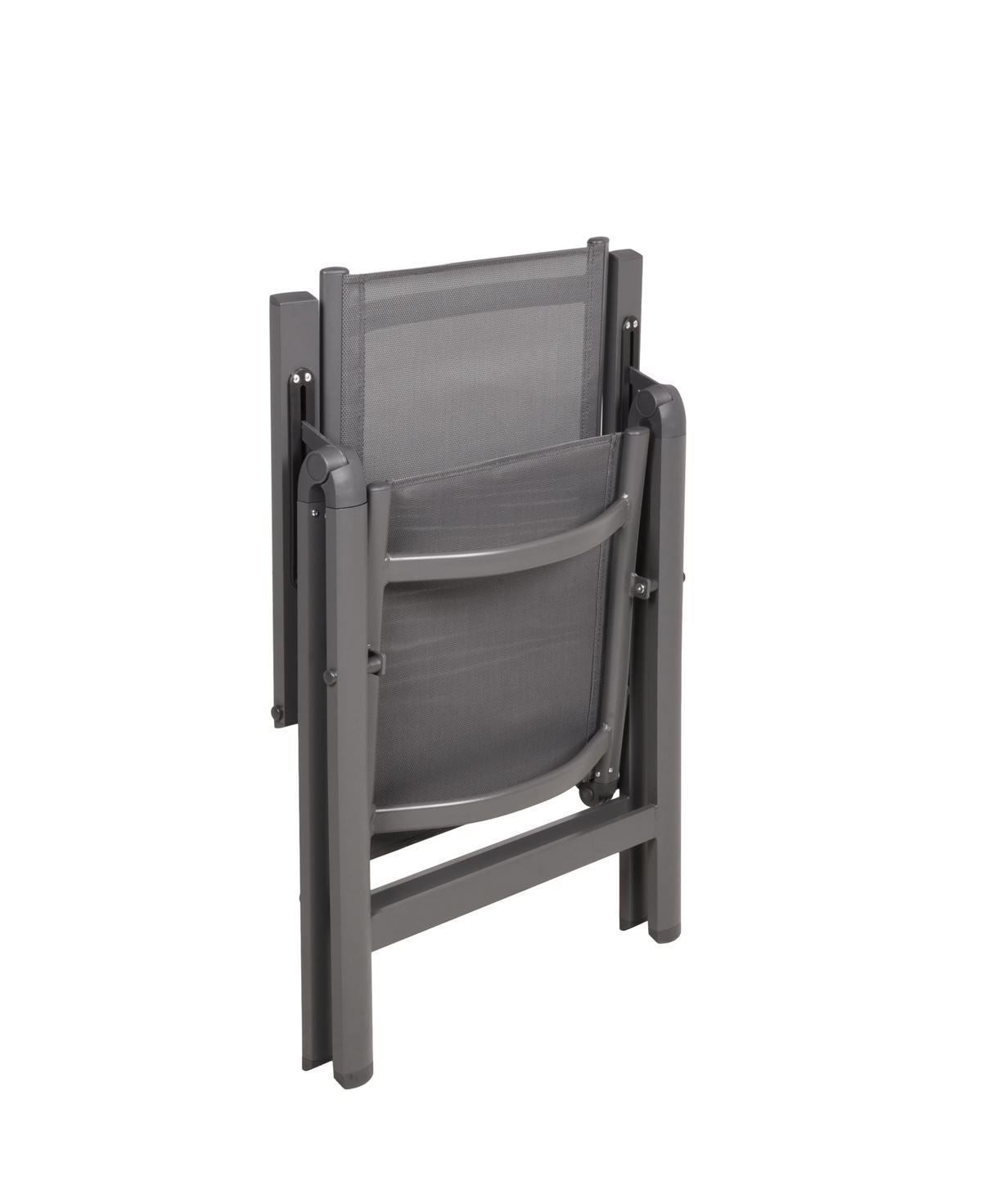 GARTEN-SITZGRUPPE Ute 5-teilig Gartenmöbel-Set - Anthrazit, Kunststoff - DELUKE