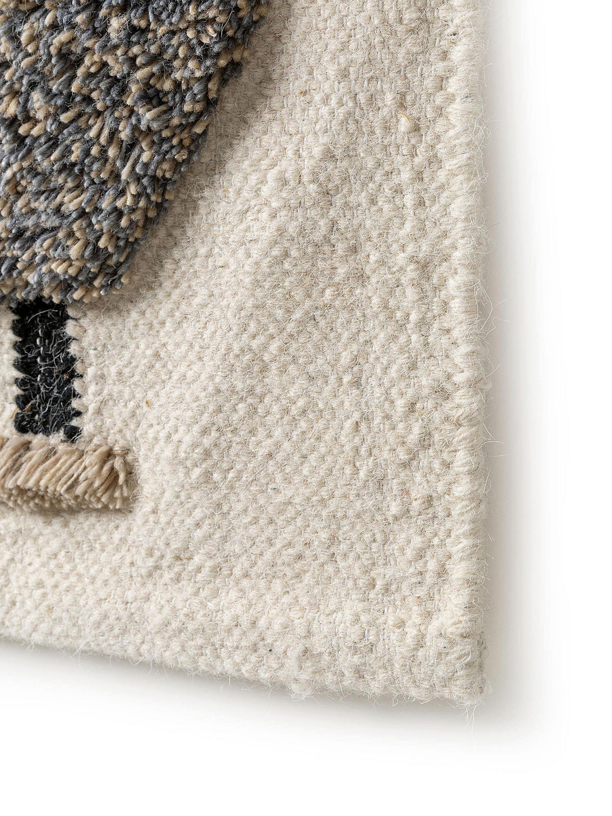 WANDDEKO Shawn Ivory 50x50 cm - Creme, Textil (50/50cm) - Lytte