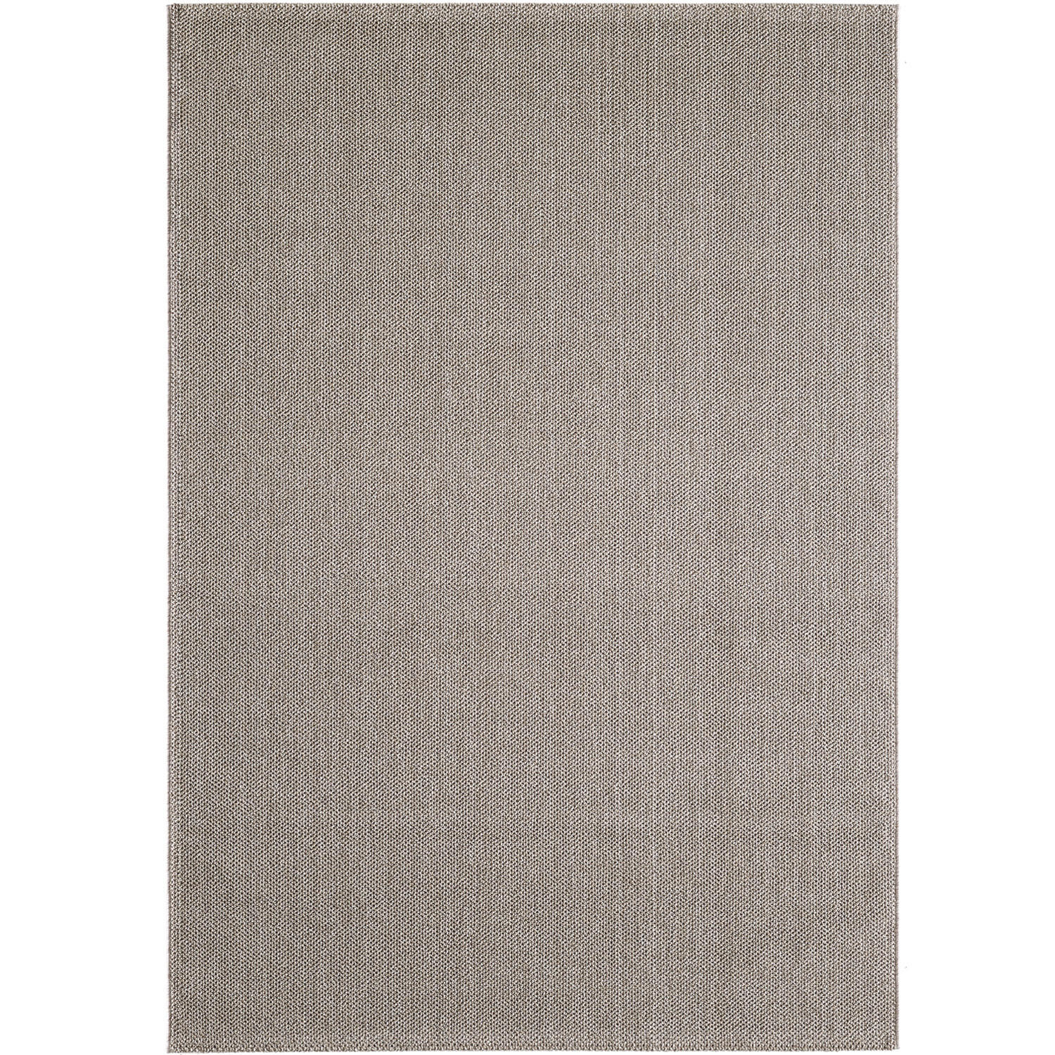 TEPPICH Kurzflor Flachgewebe Uni-Design Polypropylen Wohnzimmer Braun Rechteckig 120x170 - Braun, Textil (120/170cm) - KADIMA DESIGN