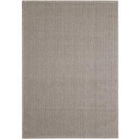 TEPPICH Kurzflor Flachgewebe Uni-Design Polypropylen Wohnzimmer Braun Läufer 80x250 - Braun, Textil (80/250cm) - KADIMA DESIGN