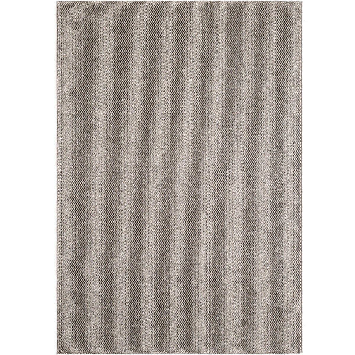 TEPPICH Kurzflor Flachgewebe Uni-Design Polypropylen Wohnzimmer Braun Läufer 80x250 - Braun, Textil (80/250cm) - KADIMA DESIGN