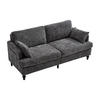2-SITZER Sofa Chenille mit LED und USB-Anschluss 175/83/78 cm Grau - Grau, Textil (175/78/83cm) - Redom
