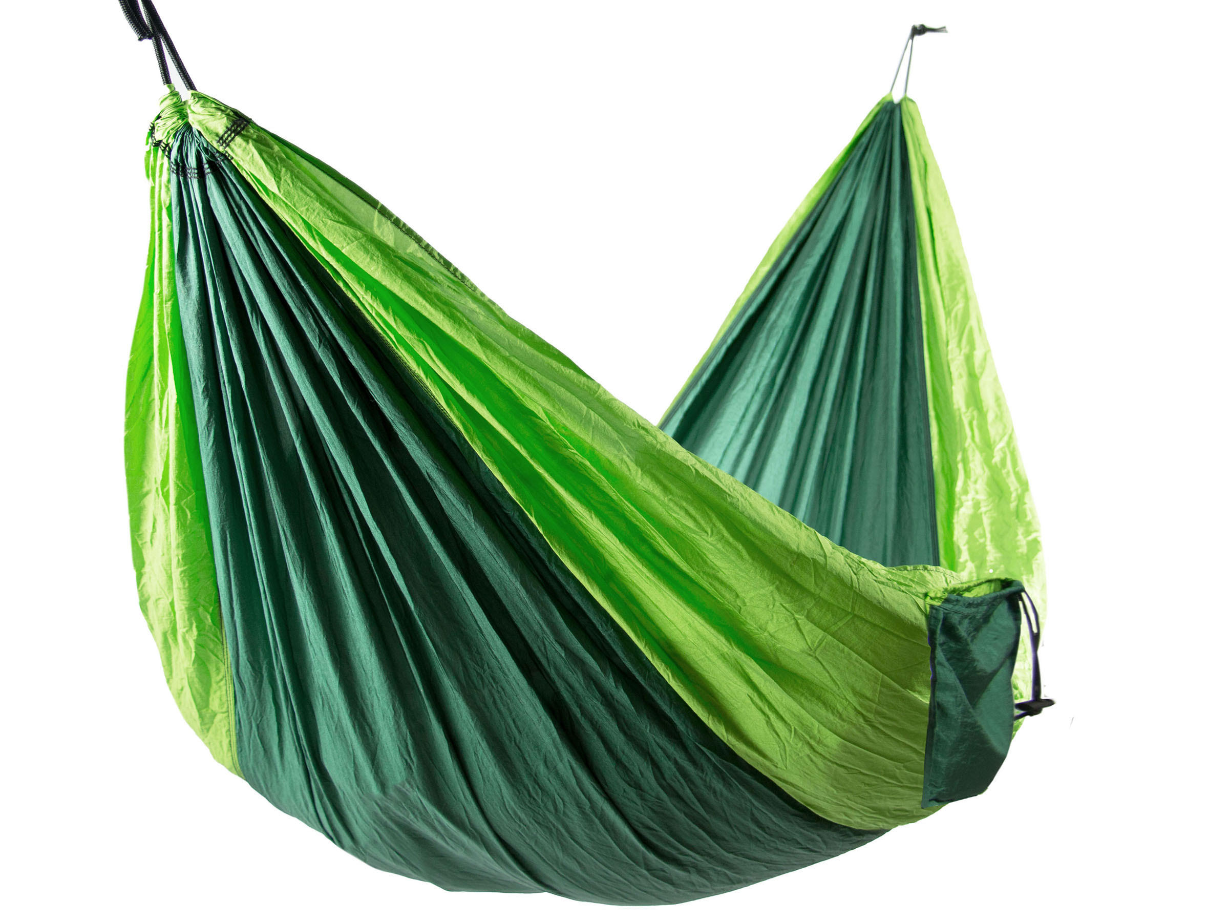 HÄNGEMATTE, 300x200 cm, 100 % Nylon - Hellgrün, Kunststoff (300/1/200cm) - Zollner