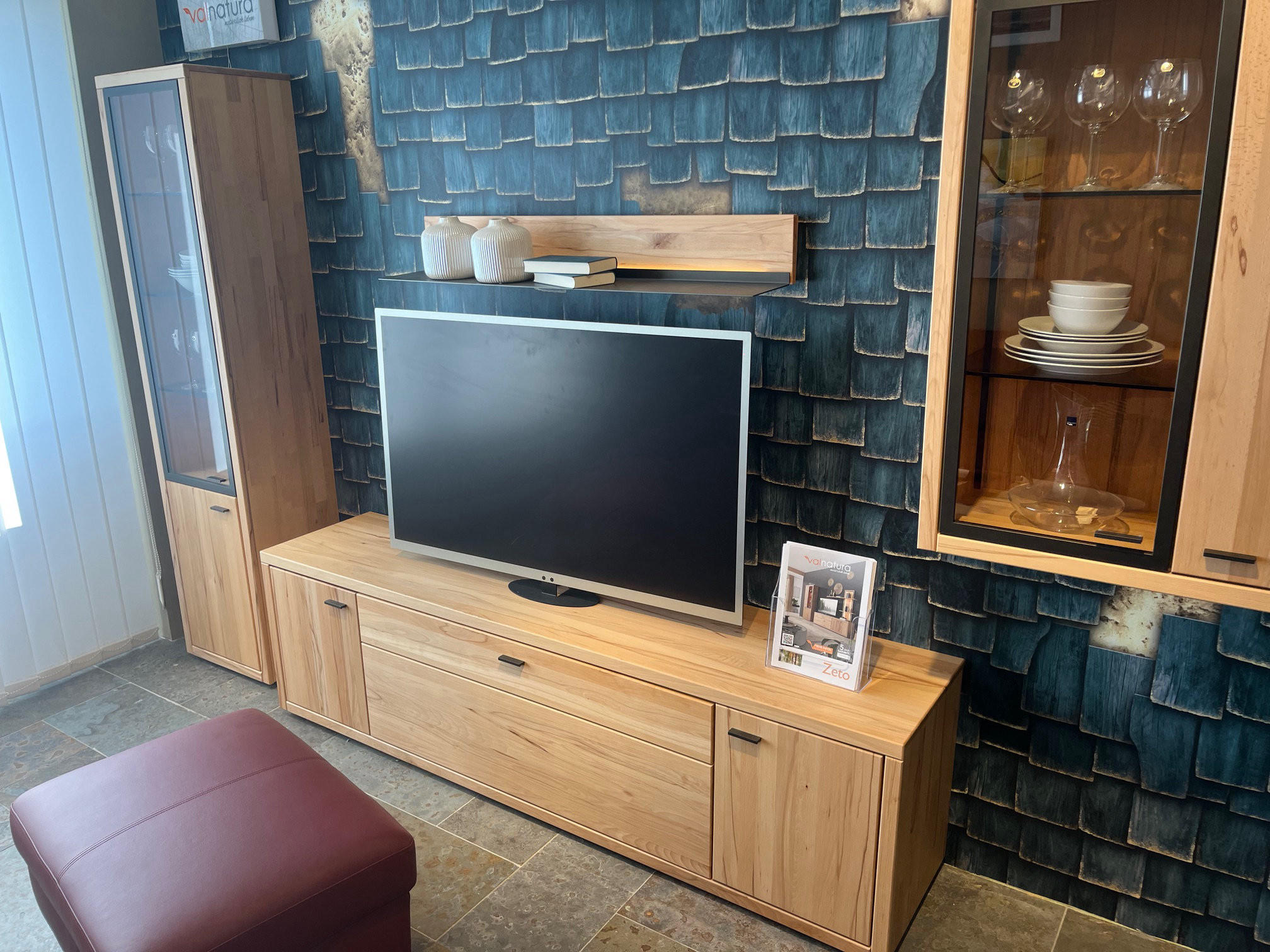 Wohnwand Zeto - Valnatura