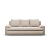 SOFA 3-SITZER MIT SCHLAFFUNKTION FORESTA, Beige - Beige, Textil (222/92/96cm)