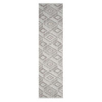 KURZFLOR-TEPPICH Lindo 8875 Terra 80x300 cm - Beige, Textil (80/300cm) - carpet city