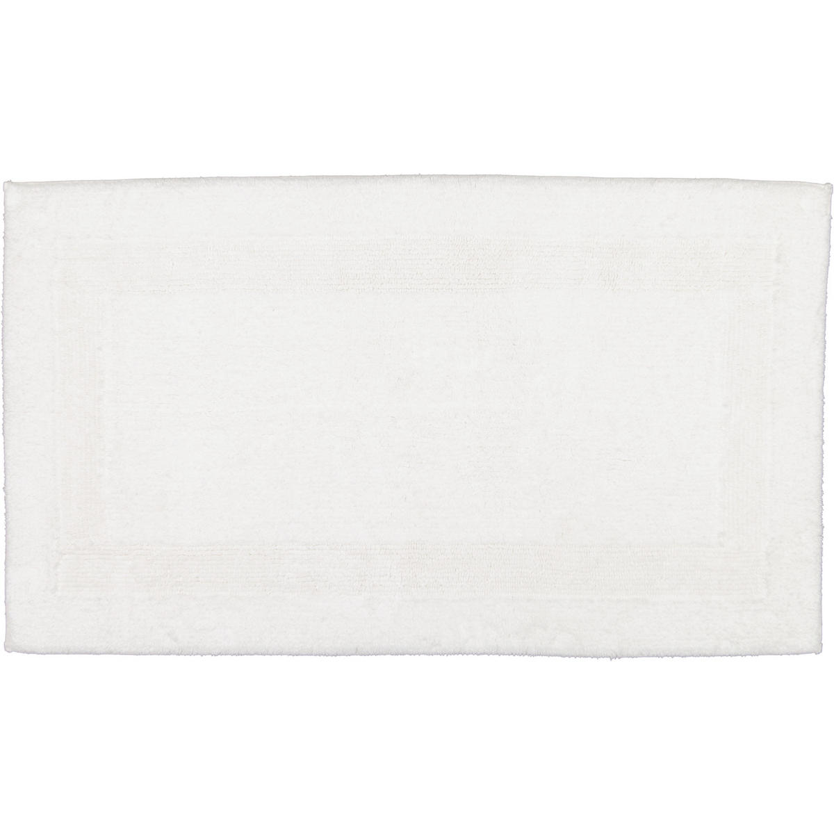 BADTEPPICHE LUXUS BADTEPPICH 1000 WEISS - 600 - Weiß, Textil (60/100cm) - Cawö