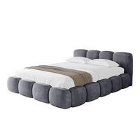 POLSTERBETT mit Bettkasten und Lattenrost, Bett mit Matratze H3/H4 - KALA-v1 180x200 Dunkelgrau - Dunkelgrau, Holzwerkstoff/Textil (180/200cm) - ALTDECOR