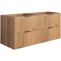 WASCHBECKUNTERSCHRANK FLOW Eiche Craft 120/57/46 cm - Eichefarben, Holzwerkstoff (120/57/46cm) - Rodan