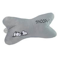 NACKENKISSEN The Peanuts Leseknochen Grau 40 x 20 cm - Grau, Textil (20/40cm) - United Labels