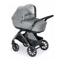 KOMBI-KINDERWAGEN Dinamico Smart 3in1 - Hellgrau/Grau, Kunststoff (57/87.5/100cm) - Cam il Mondo del Bambino S.p.A.