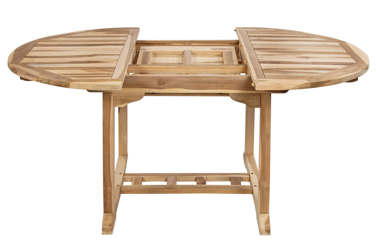 GARTENTISCH BORNEO - Beige, Holz (120/120/75cm) - SAM
