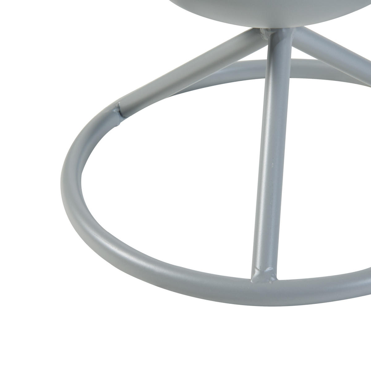 PFLANZENSTÄNDER Alphen - Grau, Metall (23/48cm) - [en.casa]