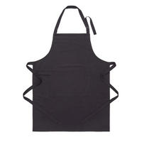 KOCHSCHÜRZE 80/85 cm, 100% Baumwolle - Schwarz, Textil (80/85cm) - Homescapes