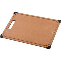 SCHNEIDEBRETT Braun 37/25.5/0.8 cm 1031038 - Braun, Holz (25.5/37cm) - Zwilling