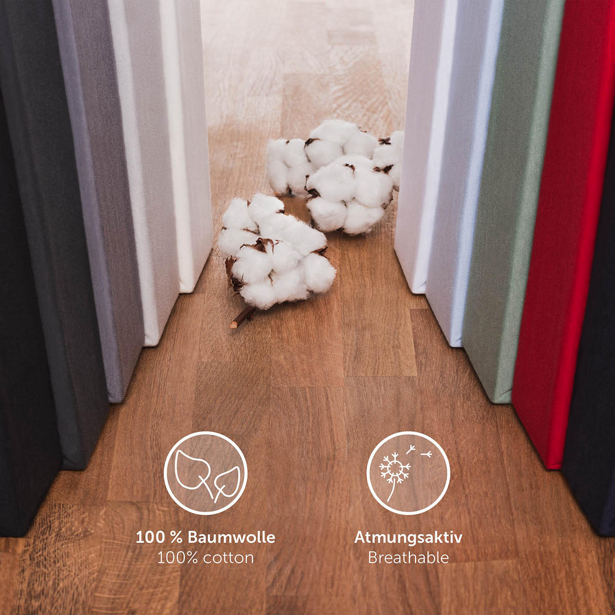 SPANNBETTLAKEN 120/200/30 cm Weiß - Weiß, Textil (120/200cm) - Blumtal