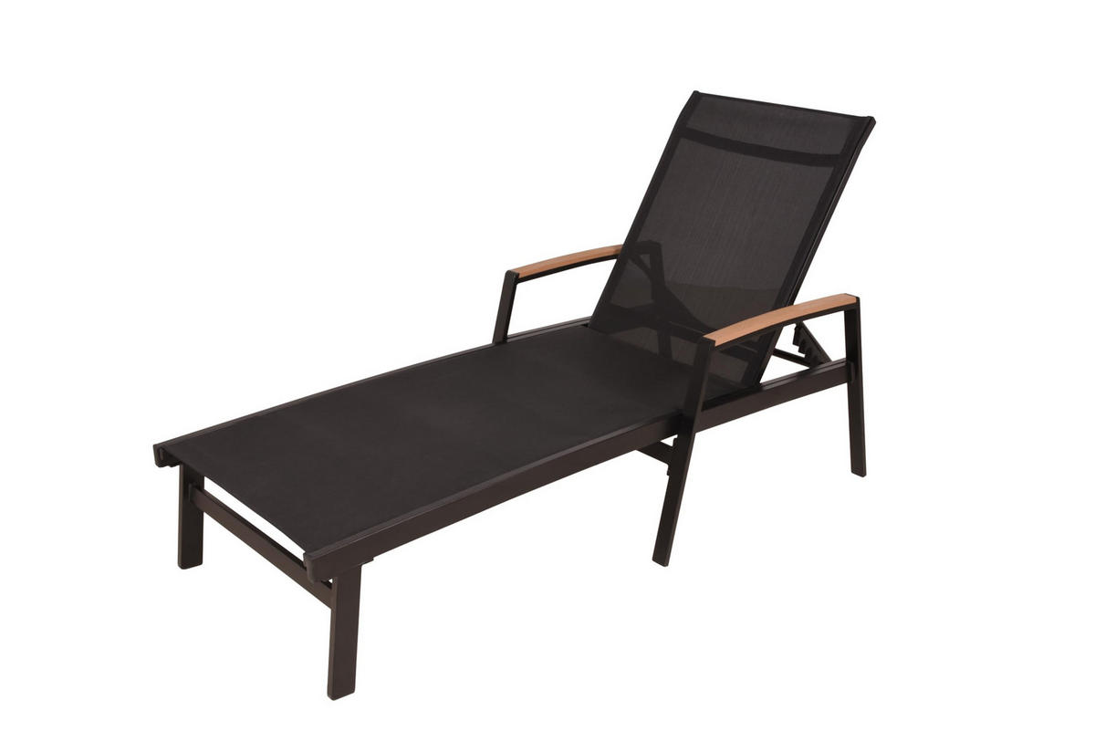 SONNENLIEGE Maria 2er Set Verstellbar Natur Eukalyptus Gartenliege - Naturfarben, Holz (72/54/197cm) - DELUKE