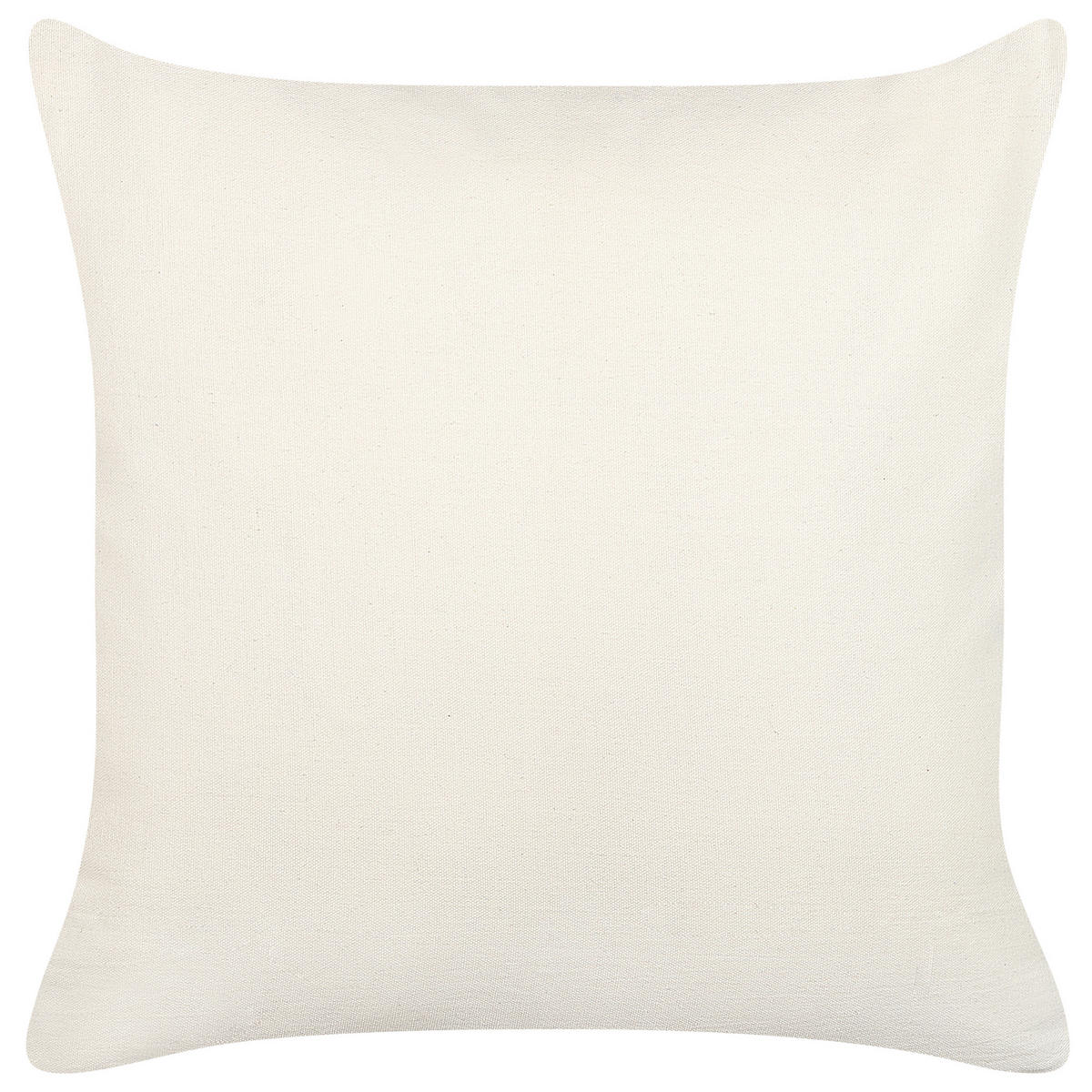 DEKOKISSEN 2er-Set Hellblau 45/45 cm Datura - Hellblau, Naturmaterialien/Textil (45/45cm) - Beliani