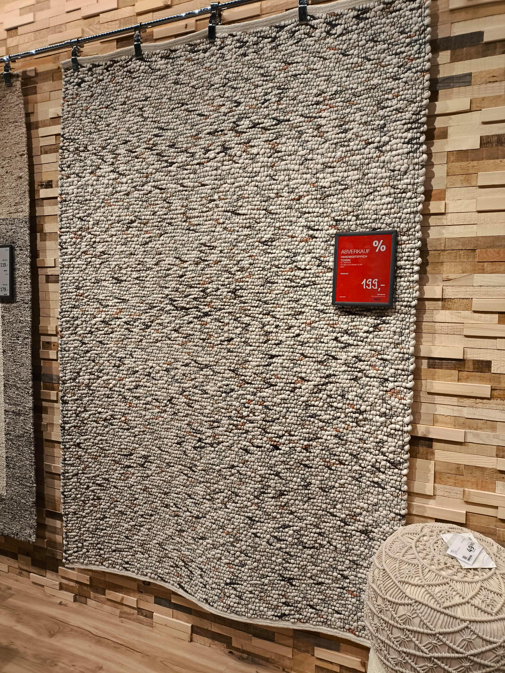 Handwebteppich TESSIN - Linea Natura