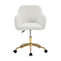 DREHSTUHL 360° drehbar Weiß - Weiß, Naturmaterialien (58/86/58cm)