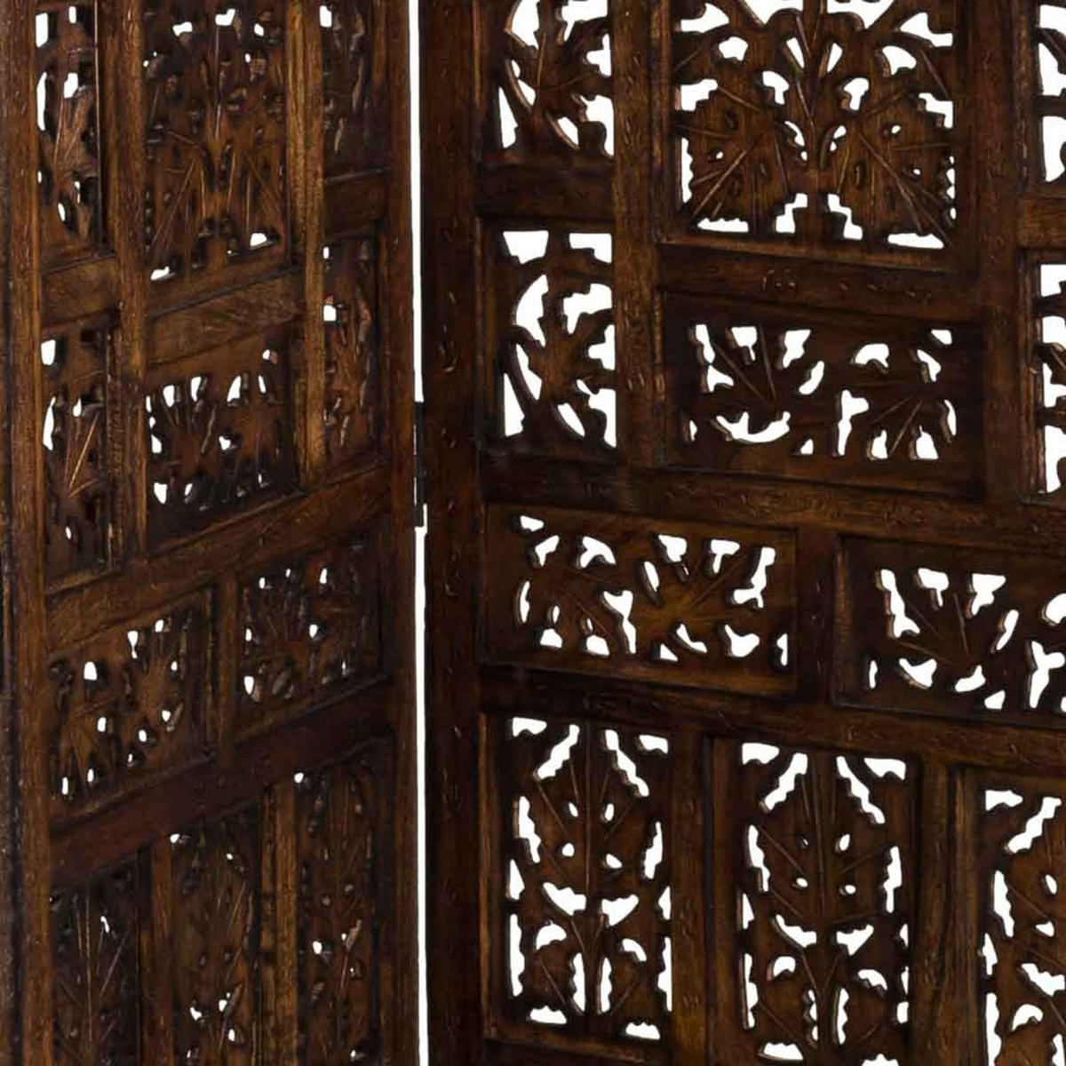 PARAVENT aus Holz, braun, 2x180cm - Braun, Holz (50/180/2cm) - Wanderlust