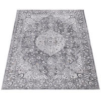 KURZFLORTEPPICH 80/300 cm Calabria 582 - Grau, Textil (80/300cm) - Paco Home