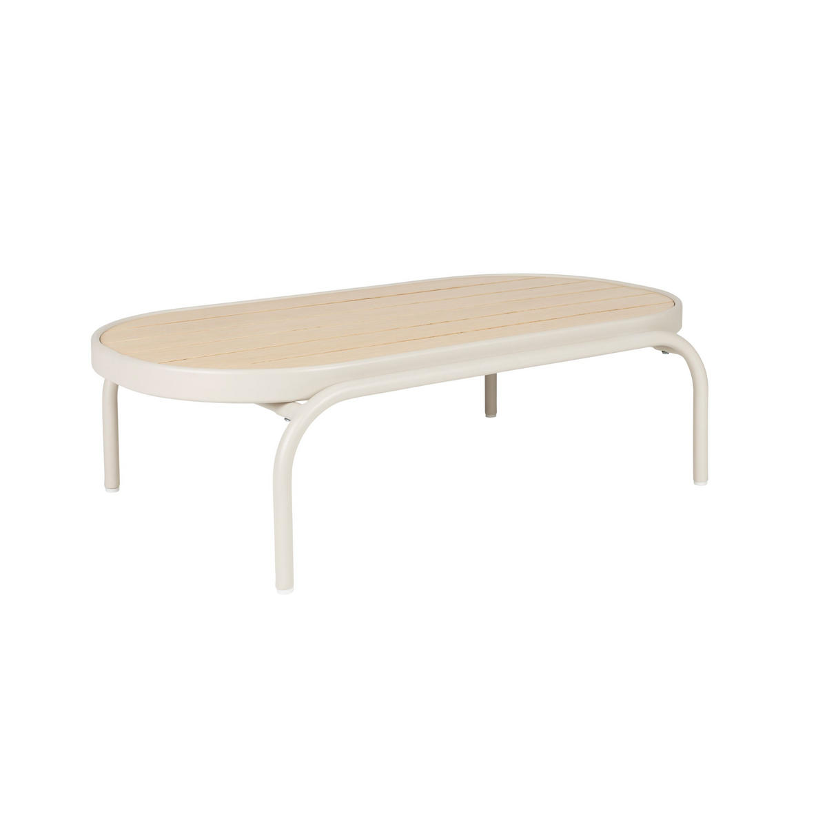 COUCHTISCH Vista Garten - Beige, Metall (110/62.5/32cm) - Zuiver