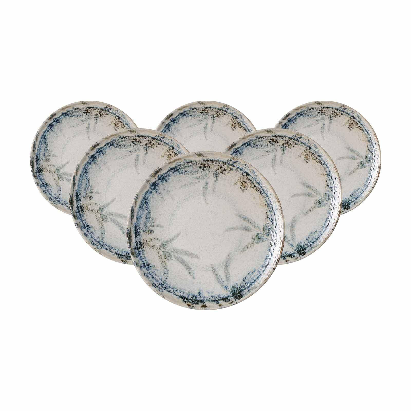 DESSERTTELLER Todi blau ø 20,5 cm 6er Set - Blau, Keramik (20.5cm) - Ritzenhoff Breker