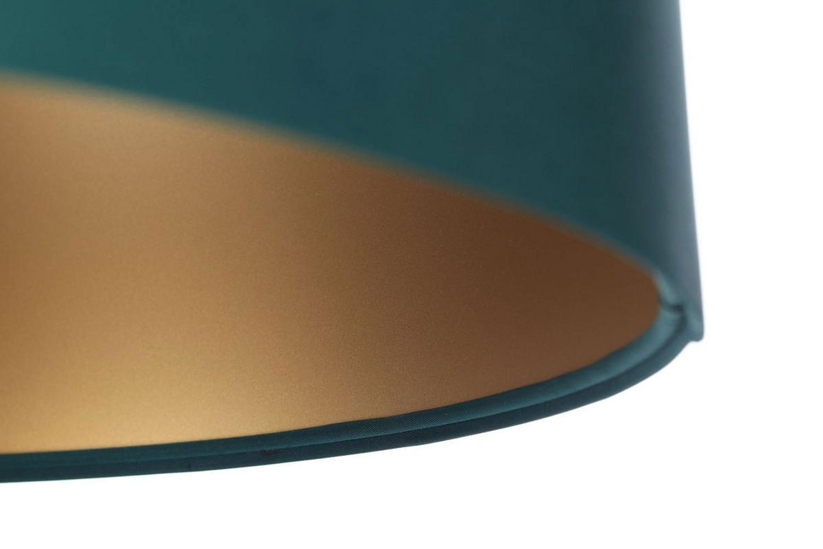 HÄNGELEUCHTE Grün 50/25 cm - Goldfarben/Grün, Kunststoff (50/0.8/25cm) - ONZENO