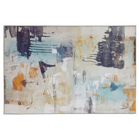KURZFLOR-TEPPICH Adapazari 200/140 cm - Multicolor, Kunststoff (140/200cm) - Beliani