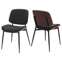 ESSZIMMERSTUHL Anthrazit, Braun - Anthrazit/Schwarz, Textil (49/83/51cm) - Jamb