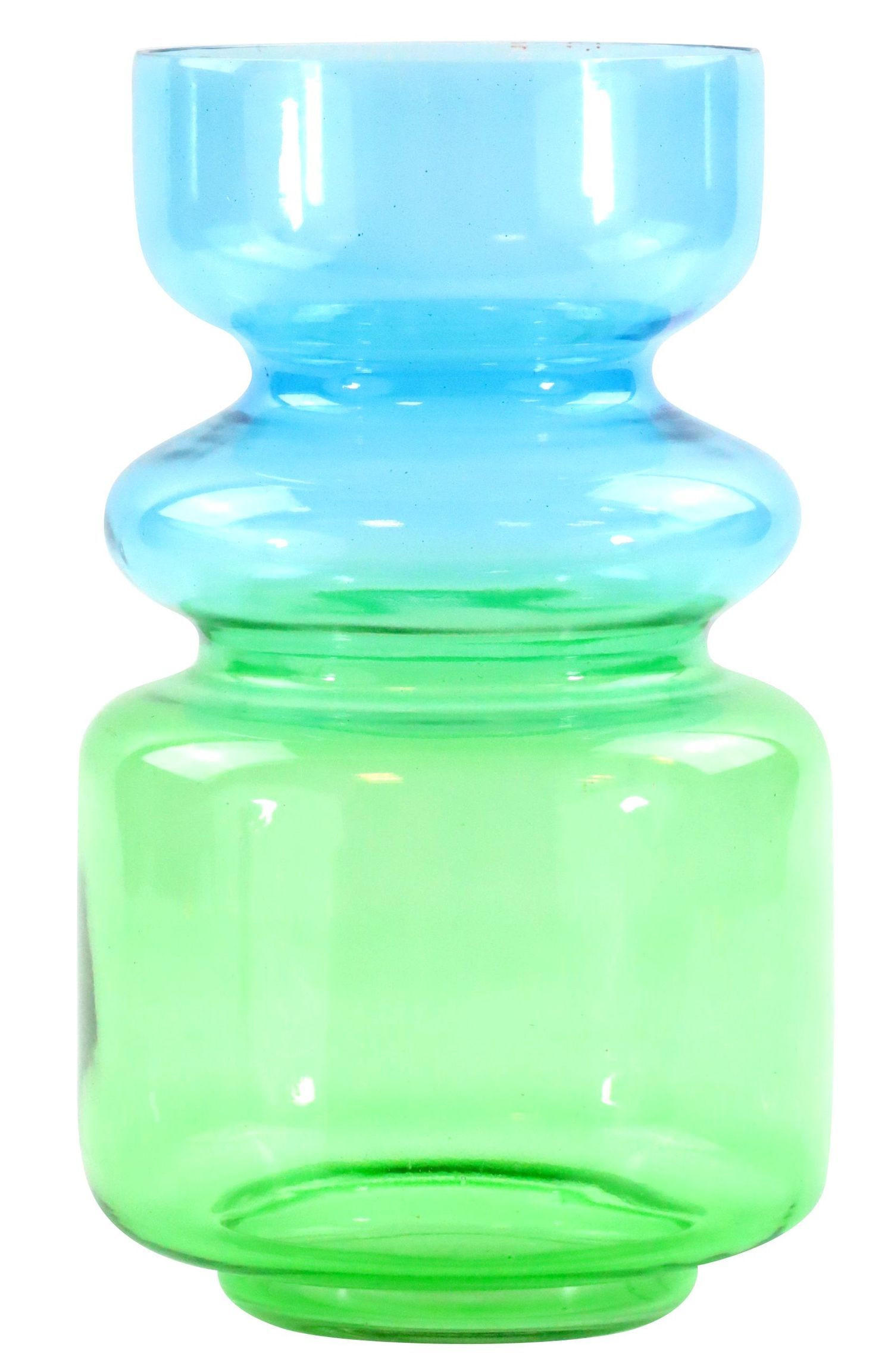 VASE Multicolor blau-grün - Rosa, Glas (23cm) - FURNARO