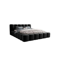STAURAUMBETT Vero Schwarz 200x200 cm - Schwarz, Textil (200/200cm) - B&B Home