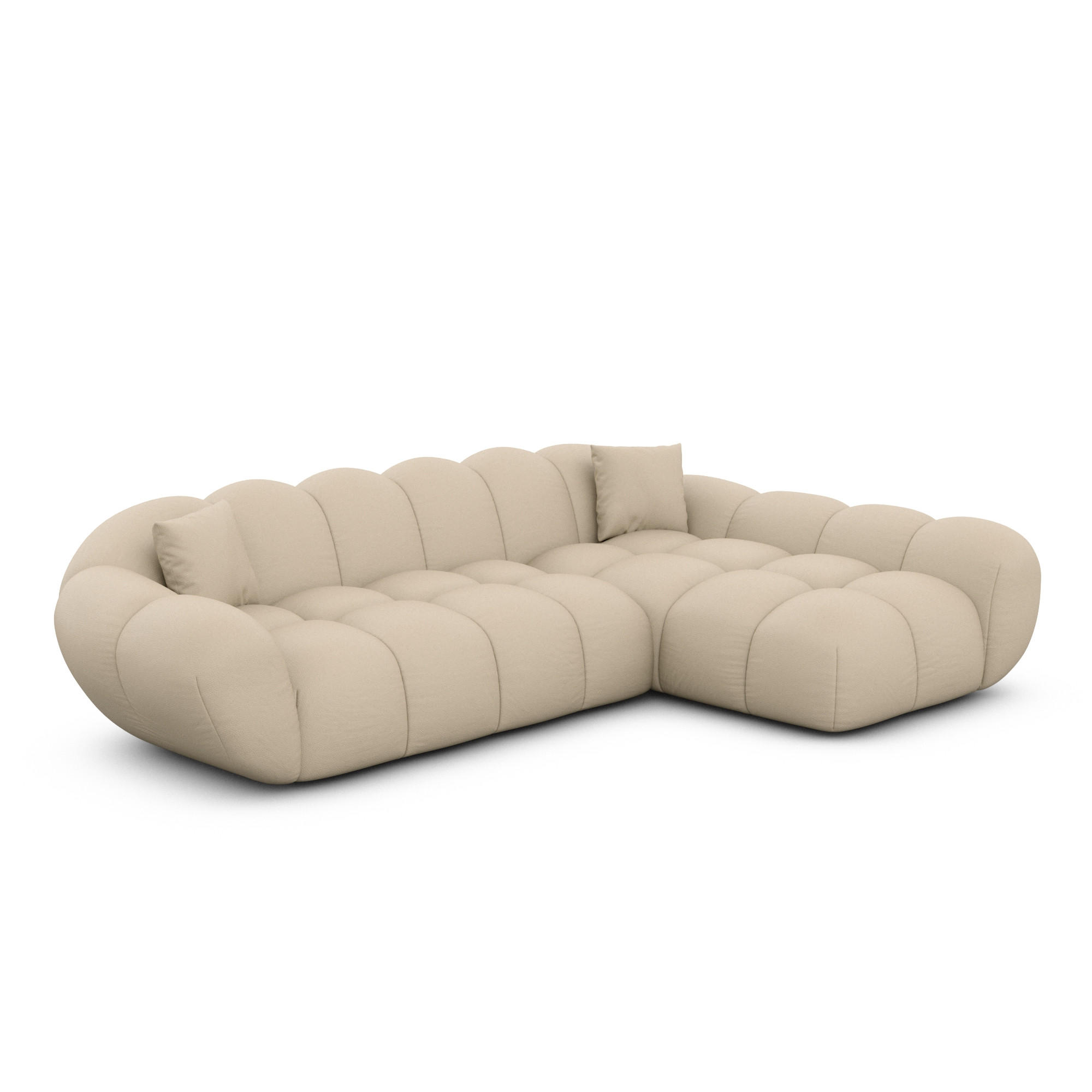 Varoyal Ecksofa Beige 265x160 cm