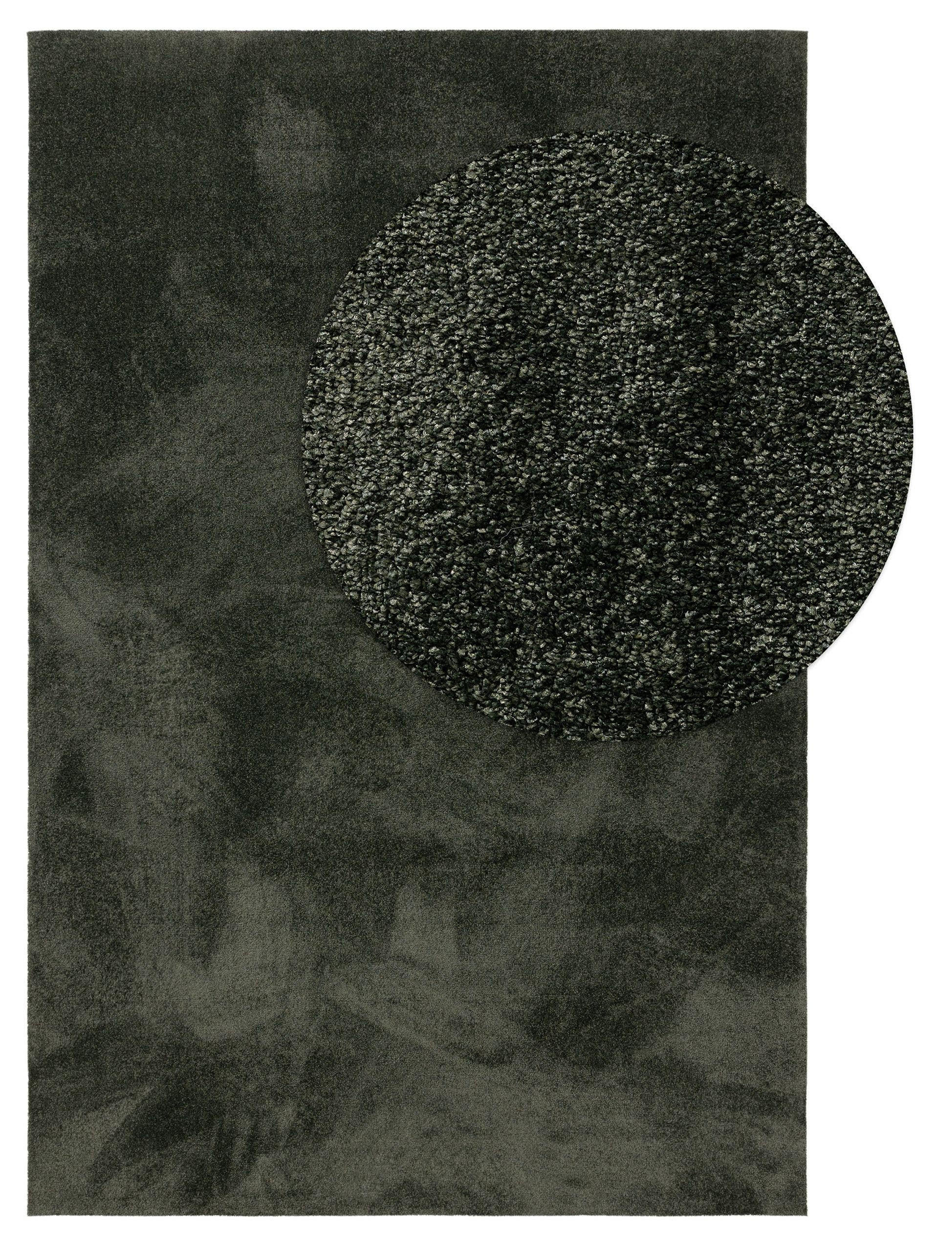TEPPICH Nina waschbar 120/170 cm - Grün, Kunststoff (120/170cm) - benuta Nest
