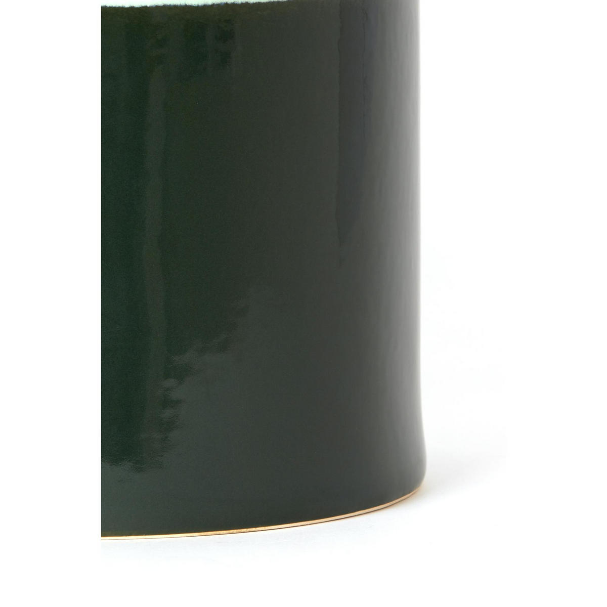 BEISTELLTISCH Mooca Grün 33/33/44 cm - Grün, Keramik (33/33/44cm) - Light & Living