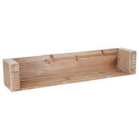 WANDREGAL Braun - Braun, Holz (84/19/18cm) - MCW