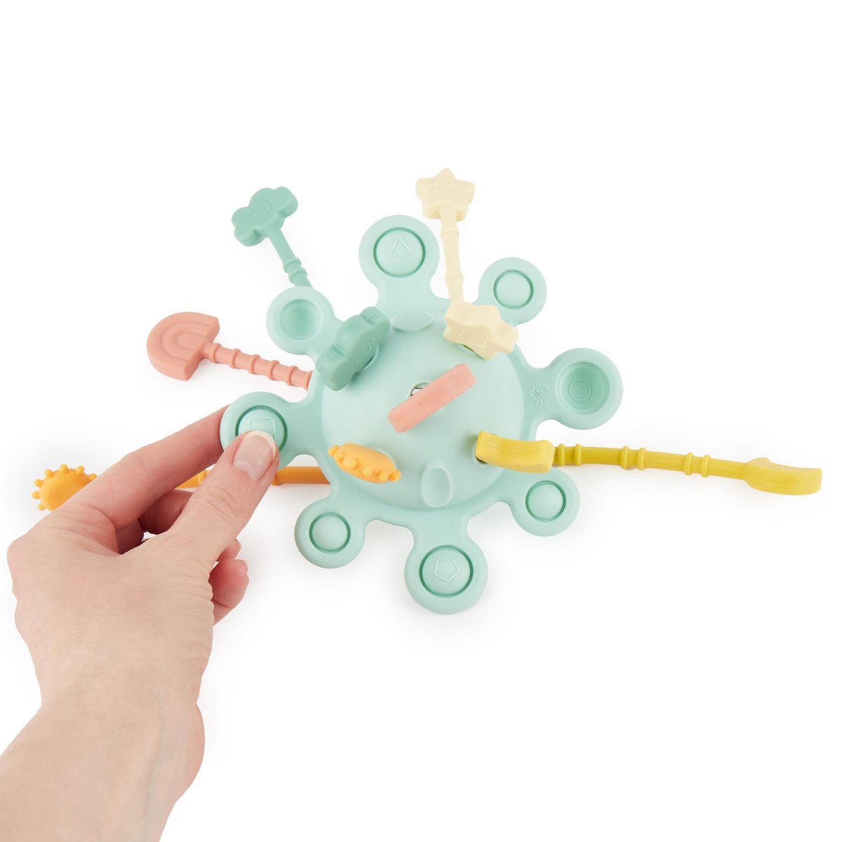 MONTESSORI Activity Planet Silikon - ab - Multicolor, Kunststoff (13.5/13.5cm) - Bieco Spielwaren