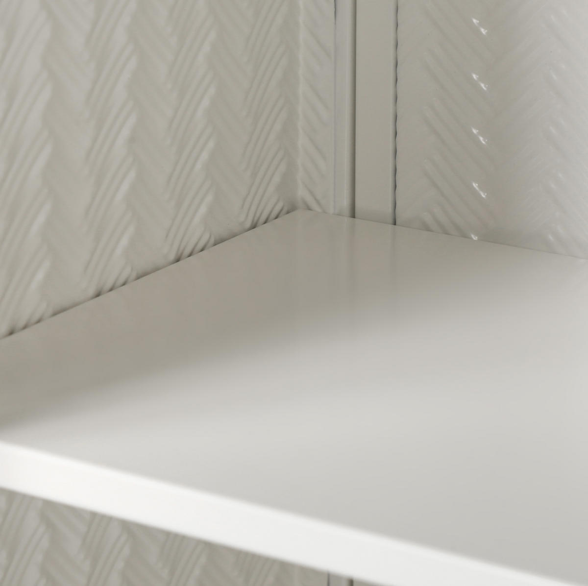 KÜCHENOBERSCHRANK 70/23/60 cm mit Glasfront und 2 Türen in Weiß - Weiß, Glas (70/60/23cm) - BEAOK