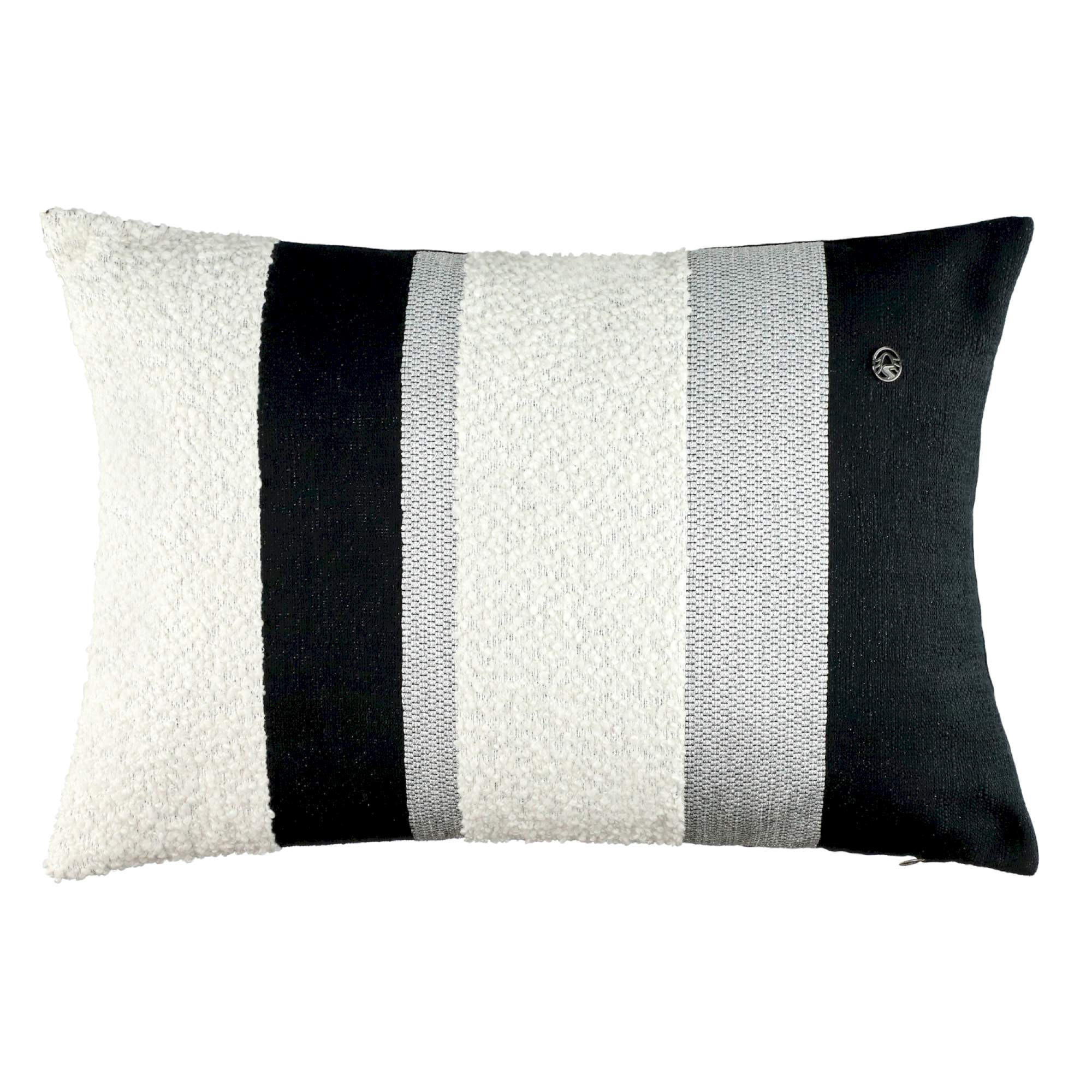 ZIERKISSENHÜLLE SPOT - Schwarz, Textil (58/38cm) - Sportalm Kitzbühel