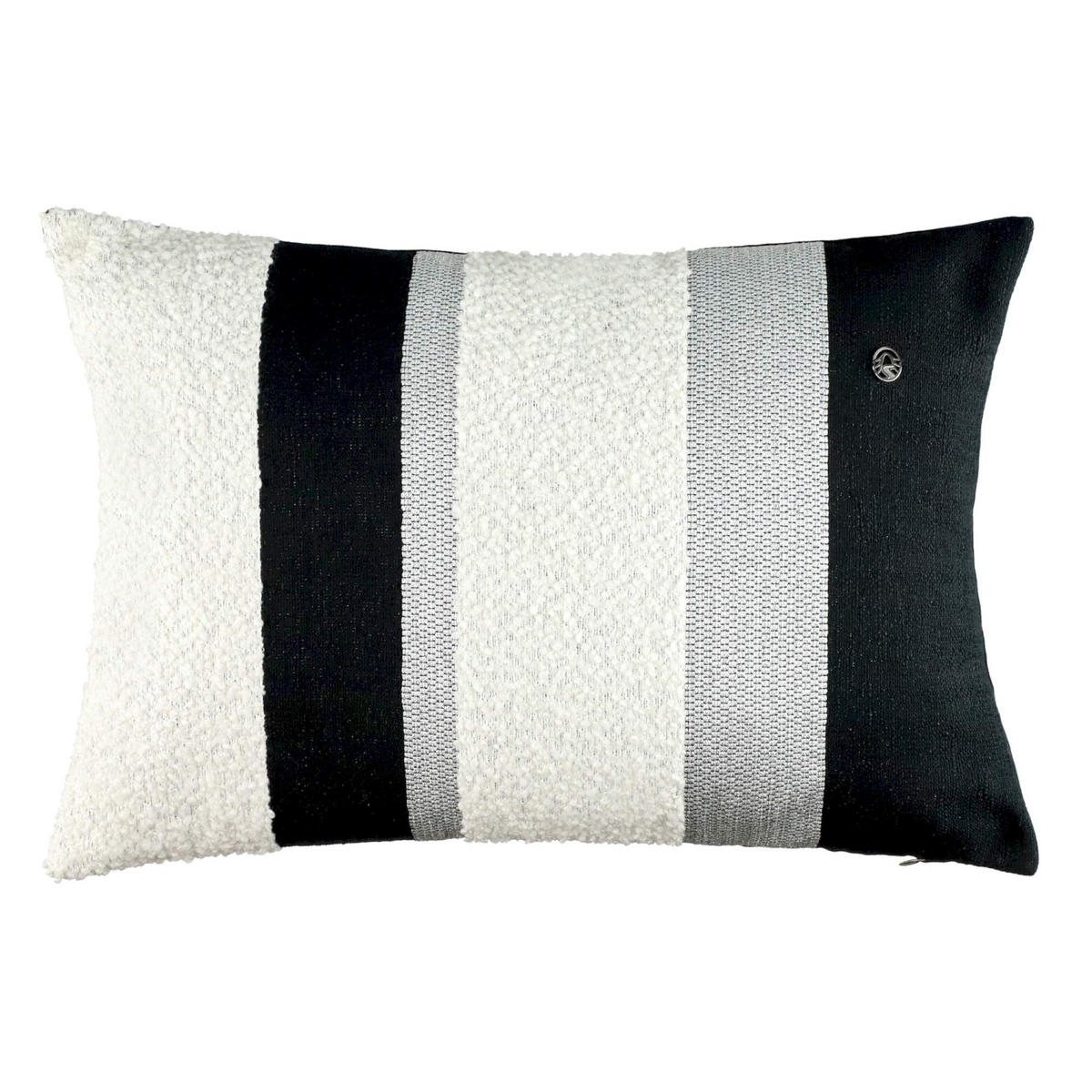 ZIERKISSENHÜLLE SPOT - Schwarz, Textil (58/38cm) - Sportalm Kitzbühel