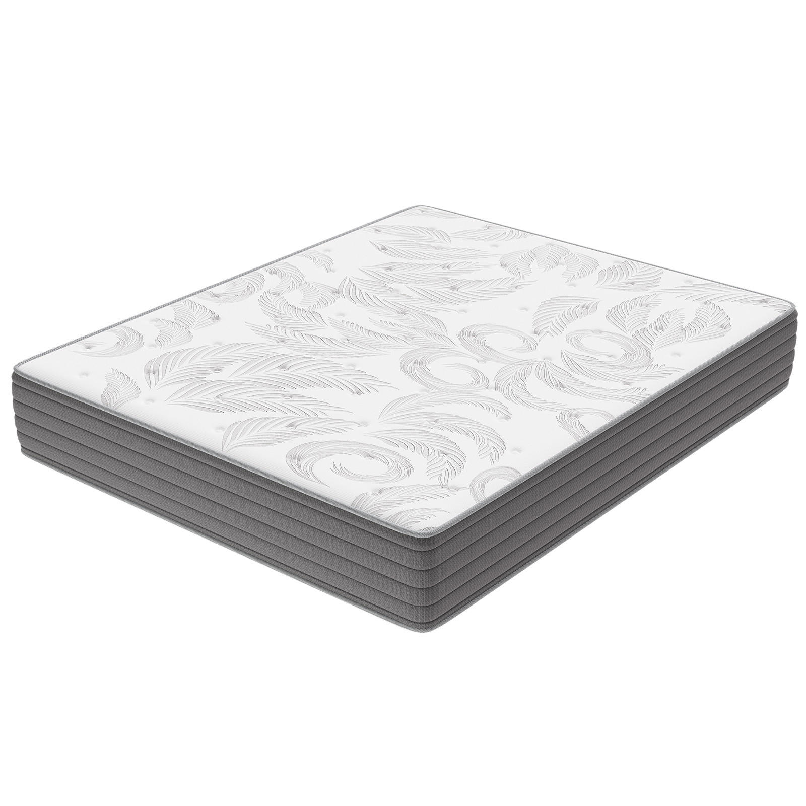 MATRATZE mit Taschenfederkern H3,90x200x22cm - Weiß, Textil (90/200cm) - HOMAVO