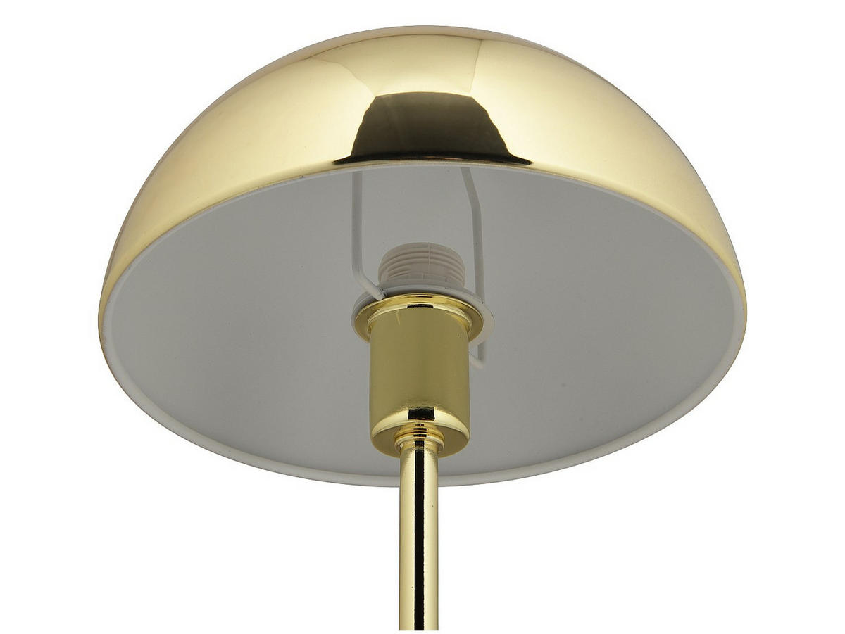 TISCHLAMPE - 20 cm x 20 cm - Metall - Goldfarben - ONTARIO - Goldfarben, Metall (20/20/30cm) - Vente-Unique