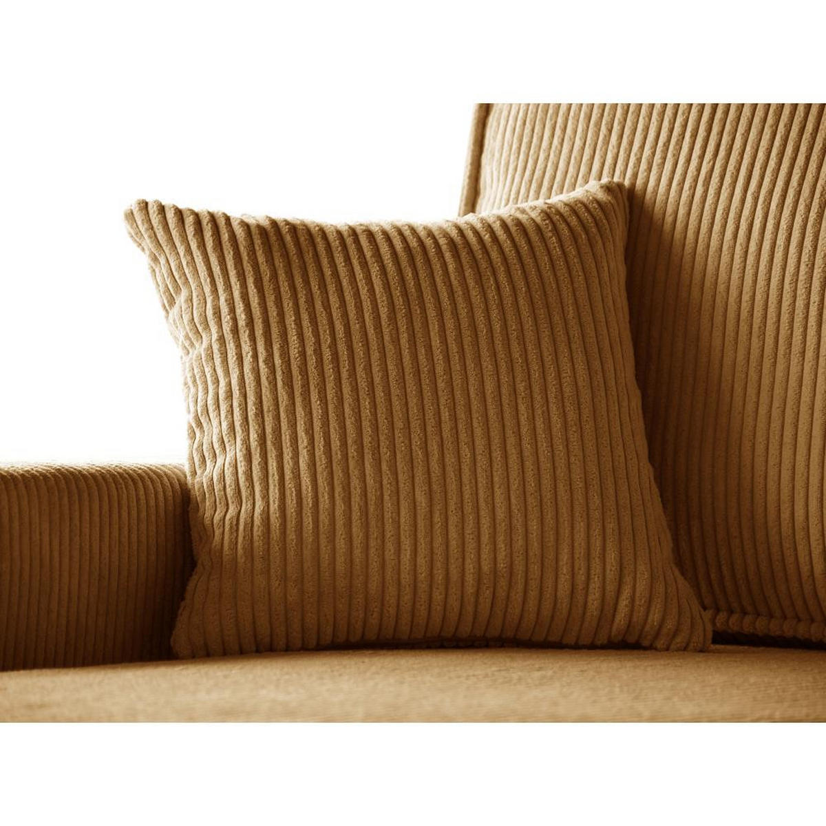 ECKSCHLAFSOFA mit Schlaffunktion Hektor senfgelb - Dunkelgelb/Schwarz, Kunststoff/Textil (277/152cm) - Beautysofa