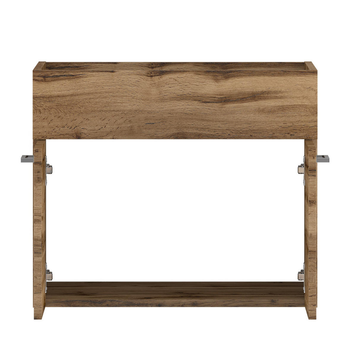 WASCHBECKENUNTERSCHRANK Colorado 2 Schubladen Eiche - 60 x 46 x 52 cm - Eichefarben, Holz (60/52/46cm) - Badplaats