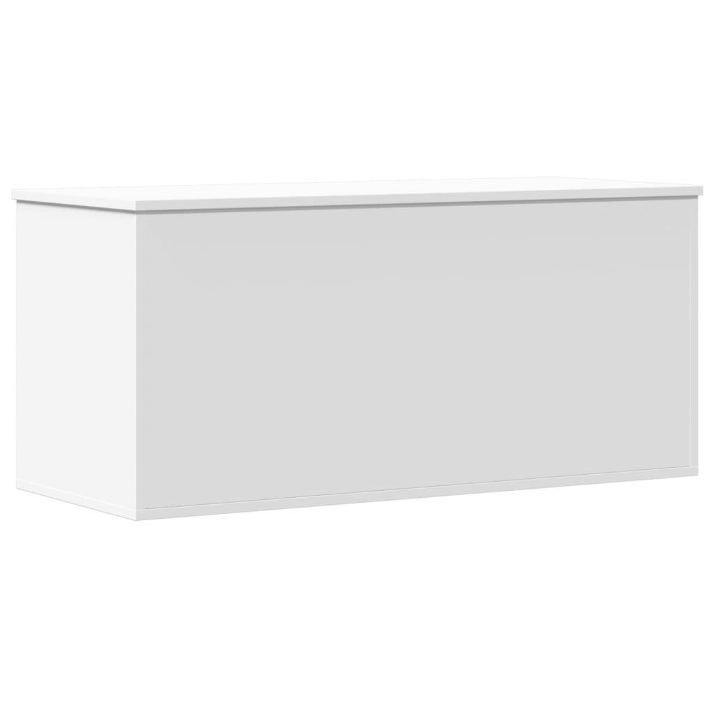 TRUHE Weiss 100/42/46 Cm Holzwerkstoff - Weiß, Holzwerkstoff (42/46/100cm) - vidaXL
