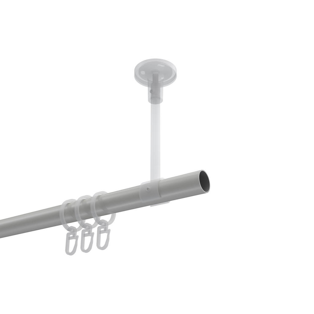 Thumbnail - Interdeco Gardinenstangen-Set, Weiß, Metall, 140 cm, Wohntextilien, Gardinen & Vorhänge, Gardinen-Stangen